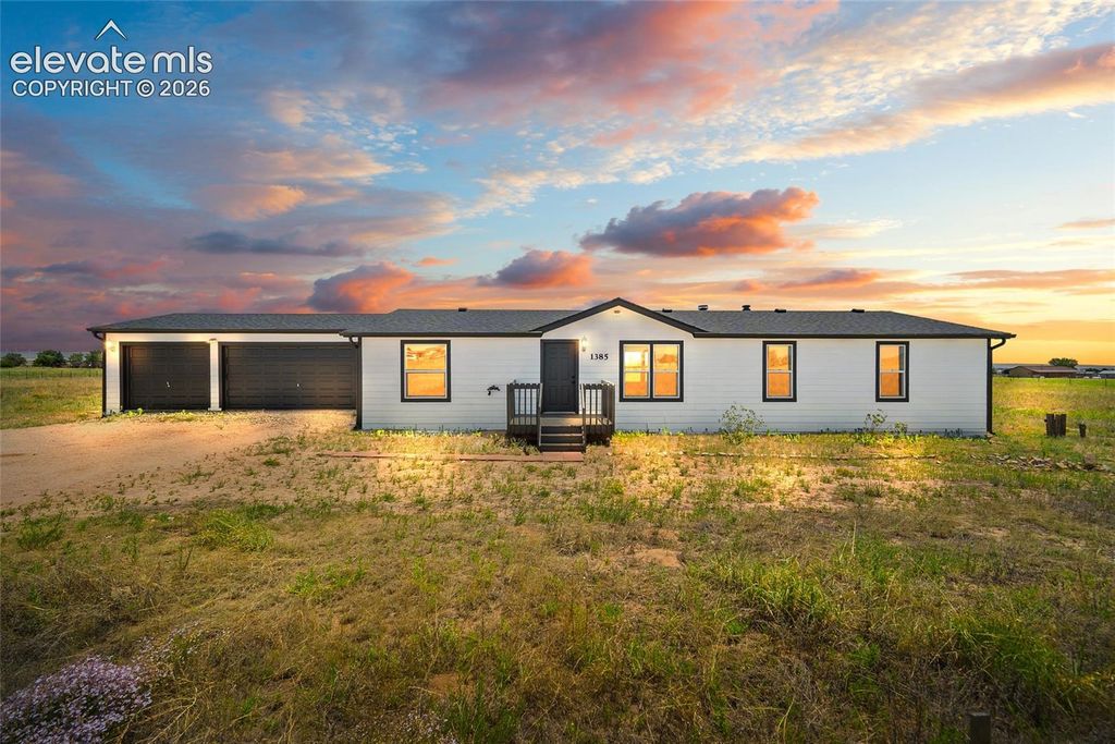 1385 Antelope Drive, Calhan, CO 80808 — exterior