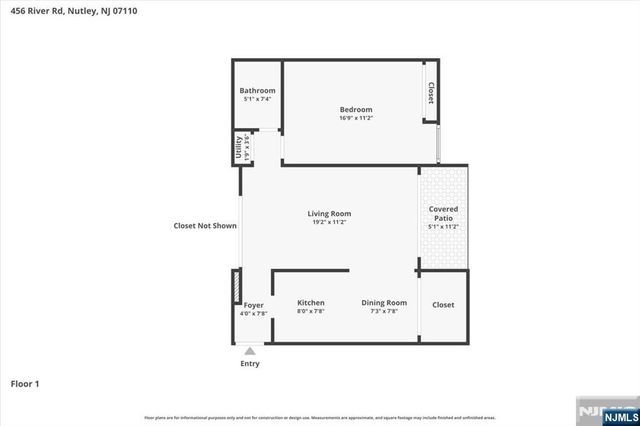 456 River Road D, Nutley, NJ 07110