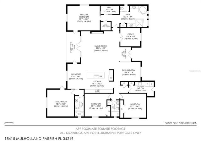 15415 MULHOLLAND ROAD, Parrish, FL 34219