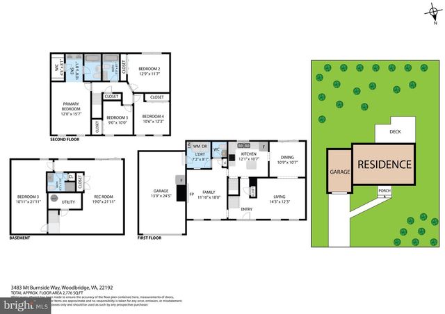 3483 MOUNT BURNSIDE WAY, Woodbridge, VA 22192