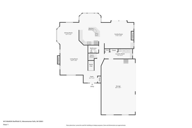 W174N4939 Sheffield COURT, Menomonee Falls, WI 53051