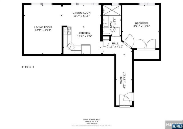1866 John F Kennedy Boulevard 1c, Jersey City, NJ 07304