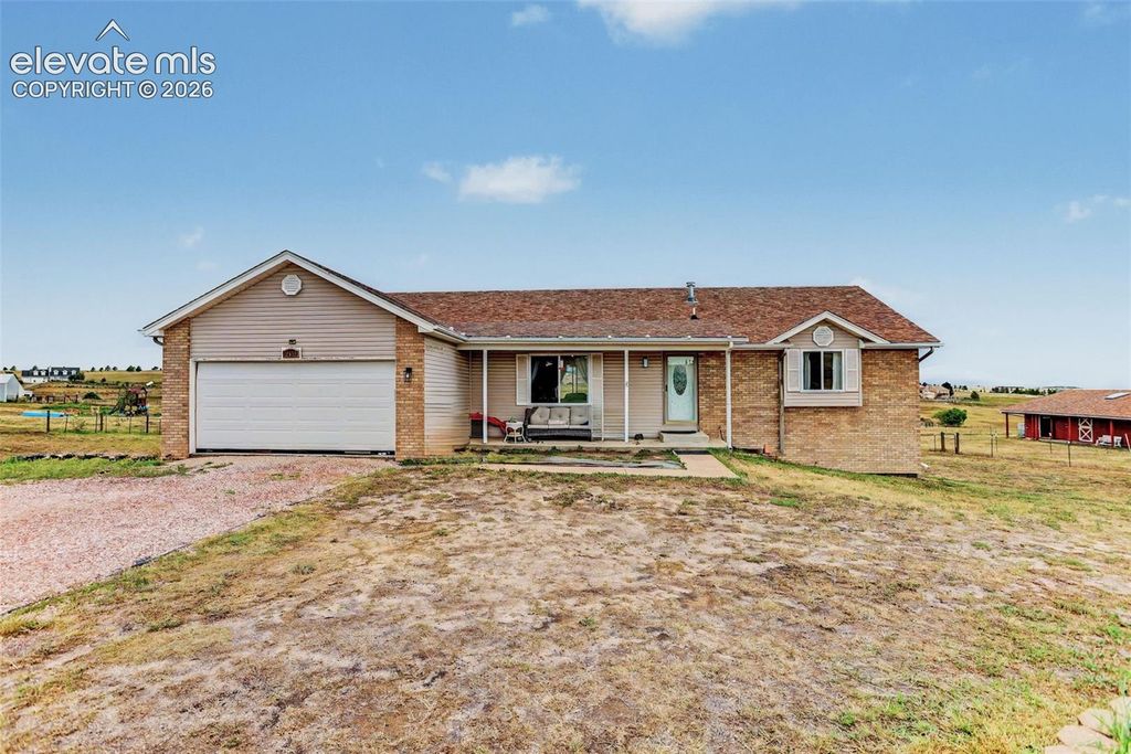 19680 E Thunder Road, Colorado Springs, CO 80908 — exterior