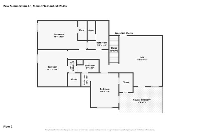 2767 Summertime Lane, Mount Pleasant, SC 29466
