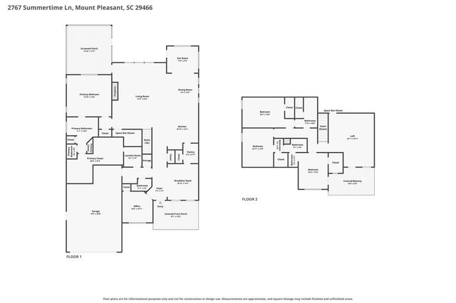 2767 Summertime Lane, Mount Pleasant, SC 29466