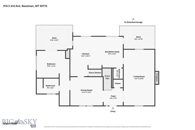916 S 3rd Avenue, Bozeman, MT 59715