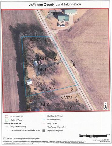 N3991 State Road 89, Jefferson, WI 53549