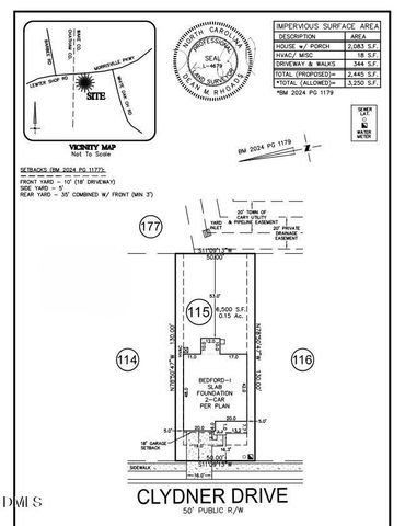 1733 Clydner Drive, Apex, NC 27523