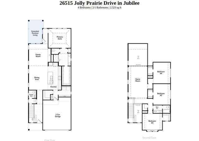 26515 Jolly Prairie Drive, Hockley, TX 77447