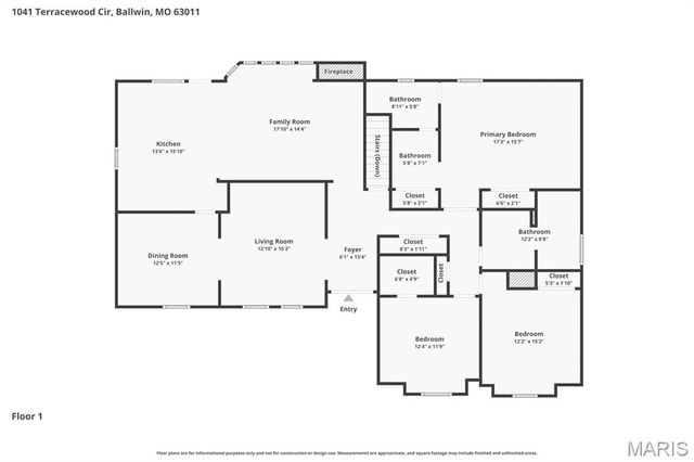 1041 Terracewood Circle, Ballwin, MO 63011