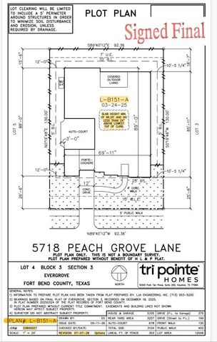 5718 Peach Grove Lane, Richmond, TX 77406