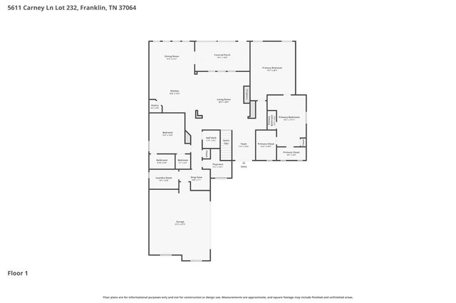 5611 Carney Ln, Franklin, TN 37064
