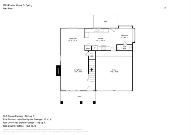 2203 Pincher Creek Drive, Spring, TX 77386