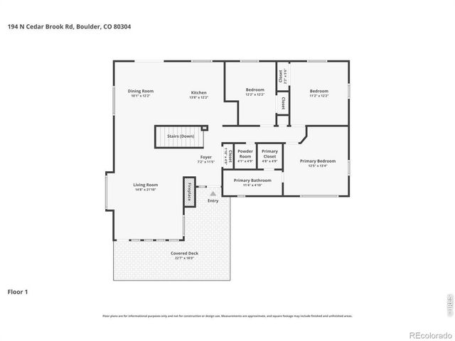 194 N Cedar Brook Road, Boulder, CO 80304