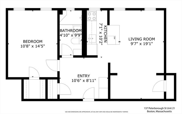 137 Peterborough St 21, Boston, MA 02215