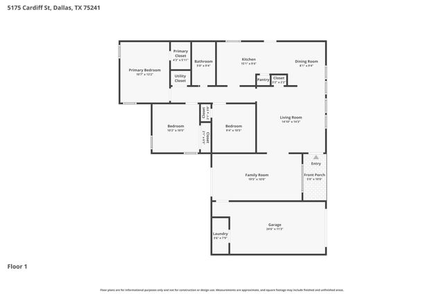 5175 Cardiff Street, Dallas, TX 75241