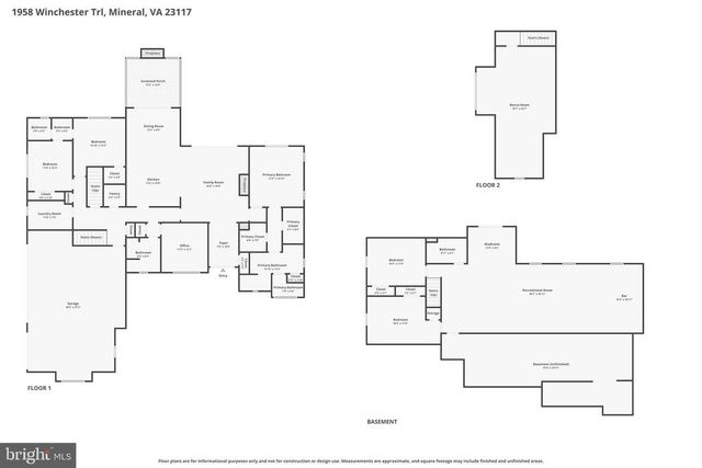 1958 WINCHESTER TRL, Mineral, VA 23117