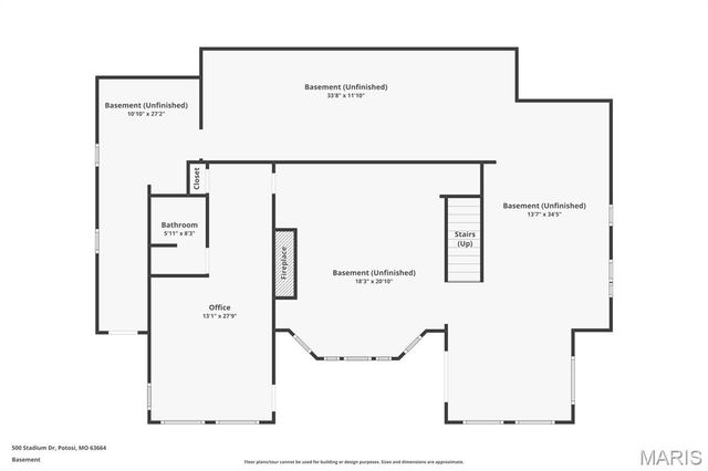 500 Stadium Drive, Potosi, MO 63664