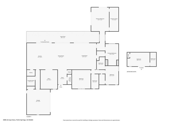 3085 Arroyo Seco, Palm Springs, CA 92264