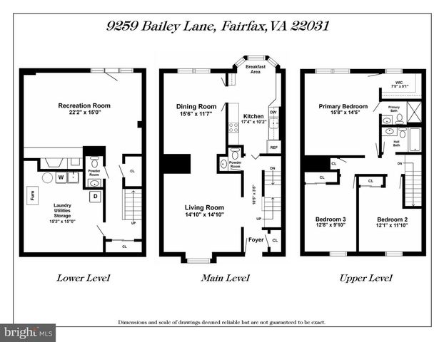 9259 BAILEY LN, Fairfax, VA 22031