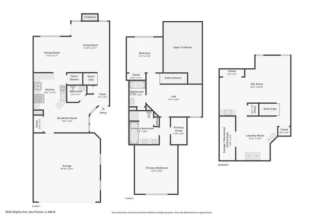 9038 DELPHIA Avenue, Des Plaines, IL 60016