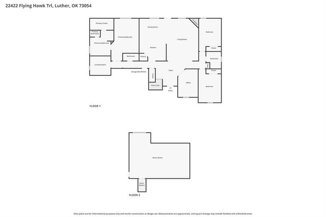 22422 Flying Hawk Trail, Luther, OK 73054