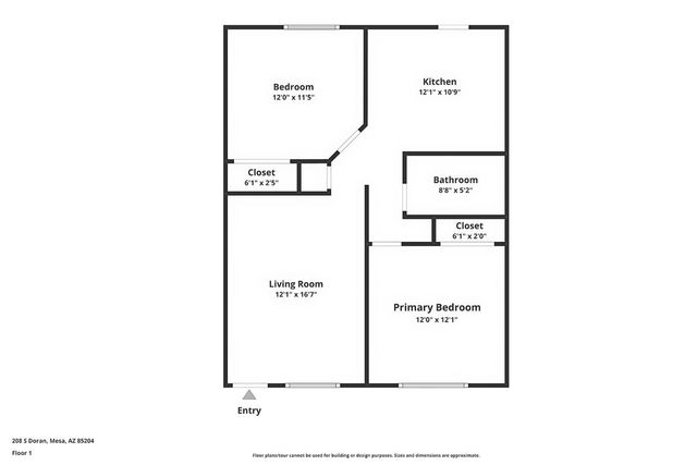 208 S Doran 208, Mesa, AZ 85204