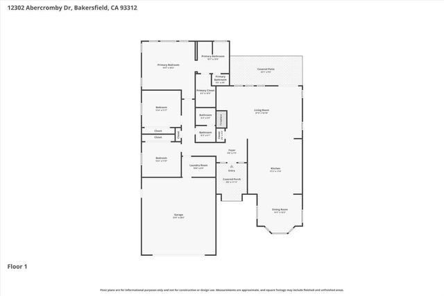 12302 Abercromby Drive, Bakersfield, CA 93312