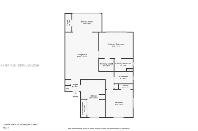 7310 NW 18th St 208, Margate, FL 33063