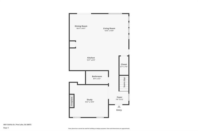 4651 Dahlia Drive, Pine Lake, GA 30072