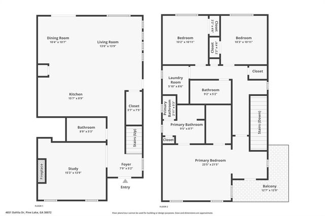 4651 Dahlia Drive, Pine Lake, GA 30072