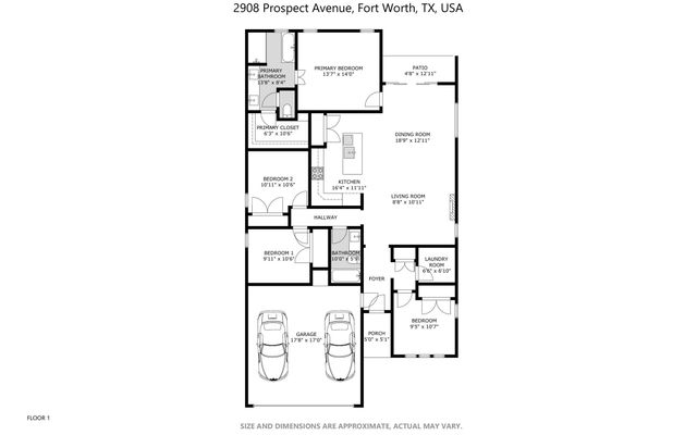 2908 Prospect Avenue, Fort Worth, TX 76106