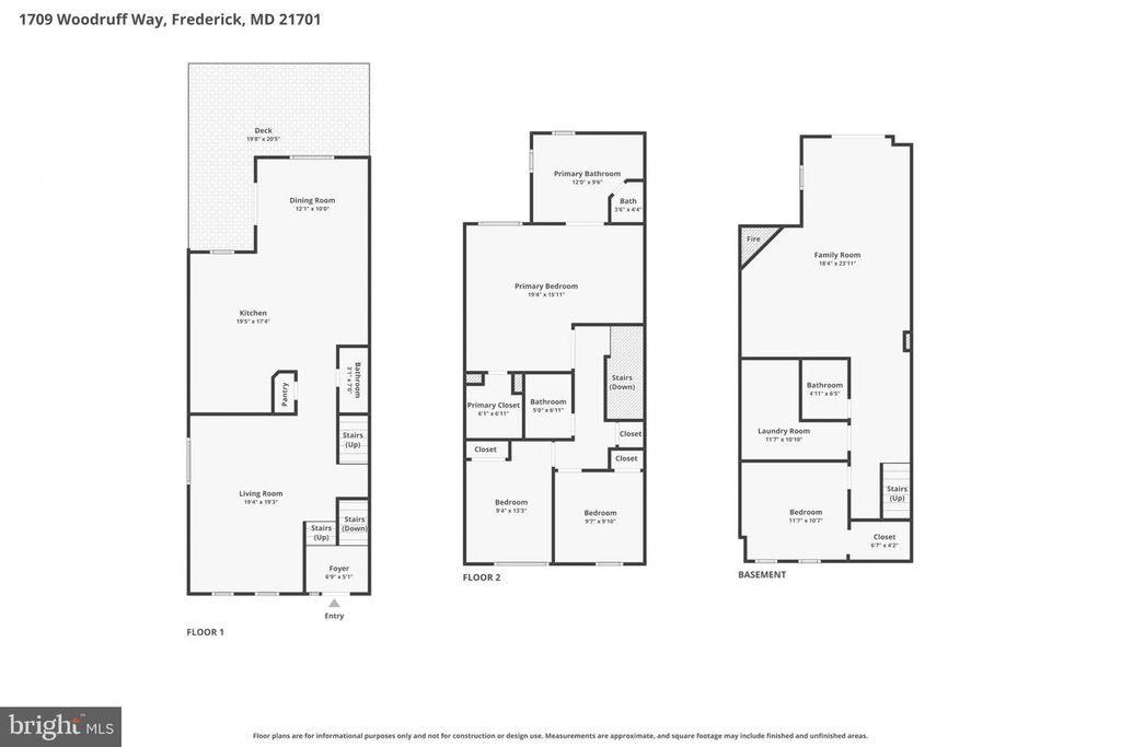 Image 33 of property listing at 1709 WOODRUFF WAY, Frederick, MD 21701