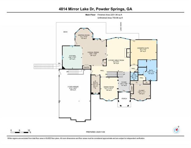 4814 MIRROR LAKE Drive, Powder Springs, GA 30127