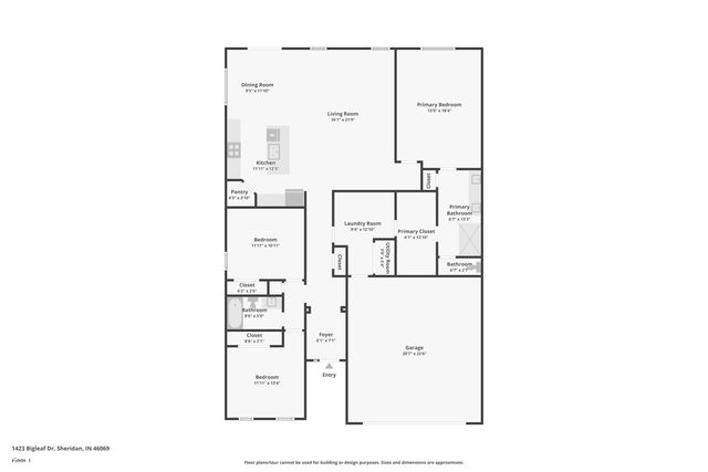 1423 Bigleaf Drive, Sheridan, IN 46069