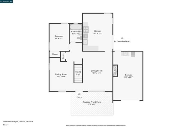 1378 Canterbury Dr, Concord, CA 94521