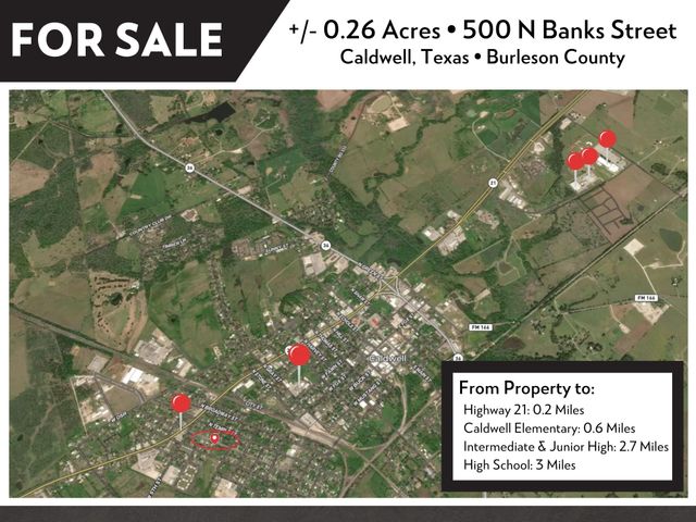 500 N Banks Street, Caldwell, TX 77836