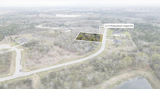 Lot 15 Winding Branch, Chappell Hill, TX 77426