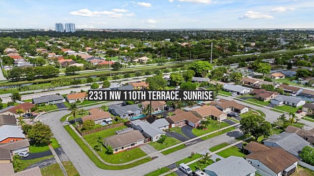 2331 NW 110th Terrace, Sunrise, FL 33322