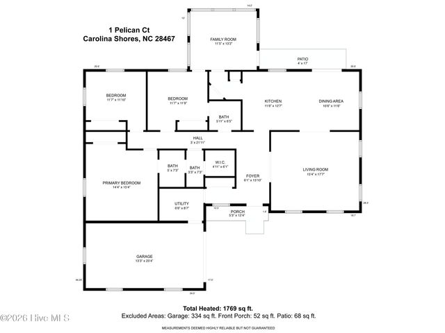 1 Pelican Court, Carolina Shores, NC 28467