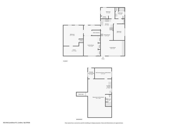 933 McCandless Place, Linden, NJ 07036