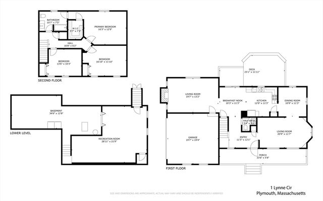 1 Lynne Cir, Plymouth, MA 02360