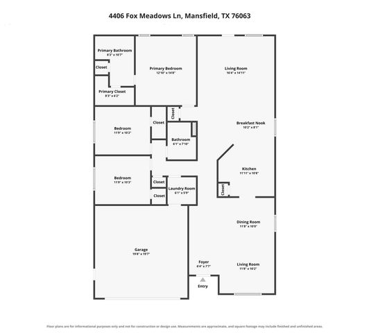 4406 Fox Meadows Lane, Mansfield, TX 76063