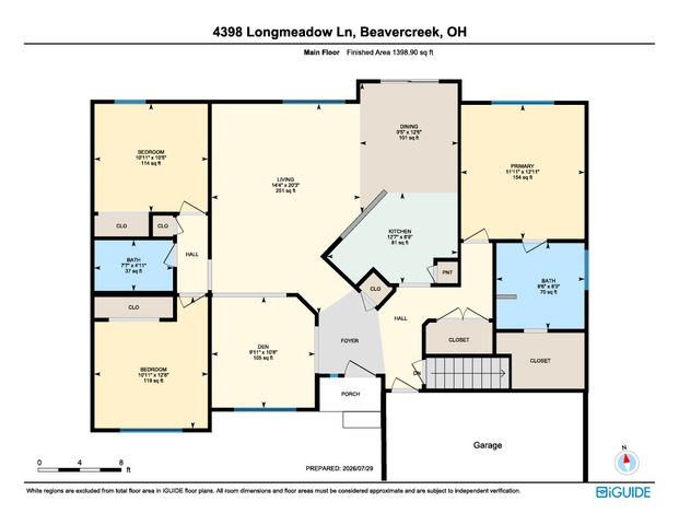 4398 Longmeadow Lane, Beavercreek, OH 45430