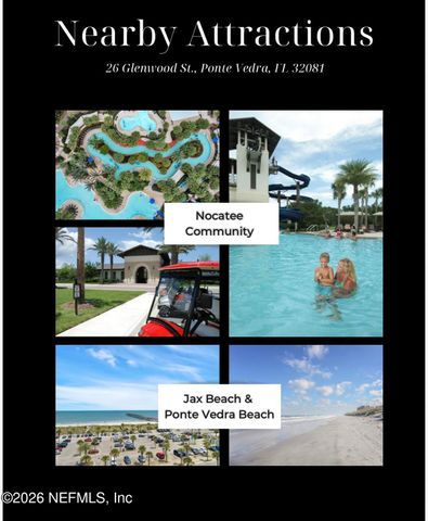 26 GLENWOOD Street, Ponte Vedra, FL 32081