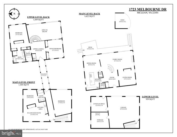1723 MELBOURNE DR, Mclean, VA 22101