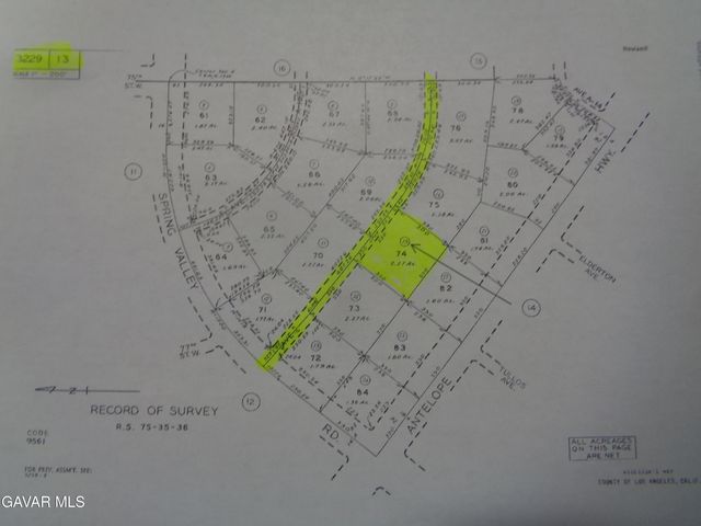 77th Ave A12 Vic 77 Stw, Lancaster, CA 93536