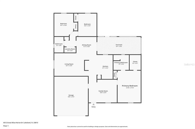 4512 GREAT BLUE HERON DRIVE, Lakeland, FL 33812