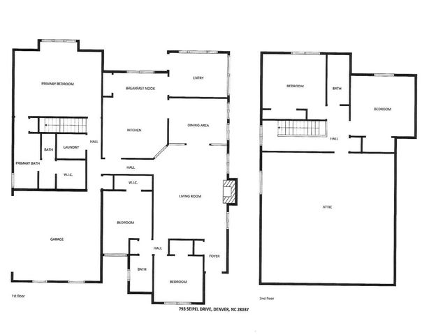 793 Seipel Drive, Denver, NC 28037