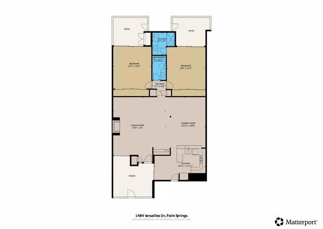 1484 Versailles Drive, Palm Springs, CA 92264